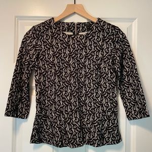 NWT J Crew Peplum Top